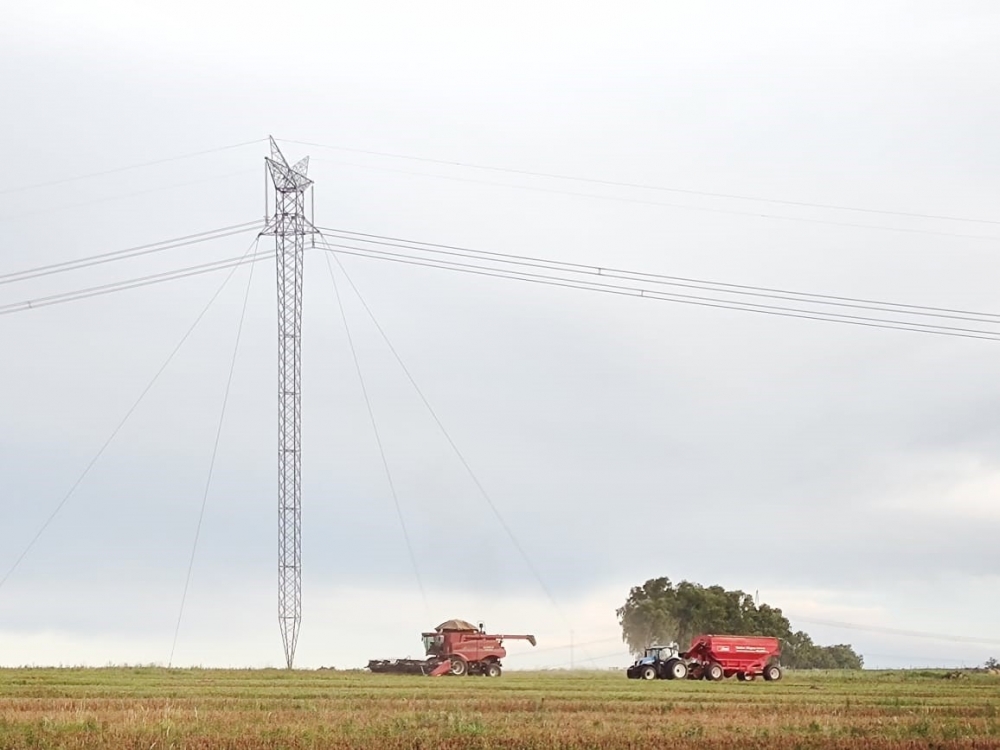 Mato Grosso: acidentes de m�quinas agr�colas com rede el�trica afetam 12 mil clientes  N�meros s�o s� desse ano. 