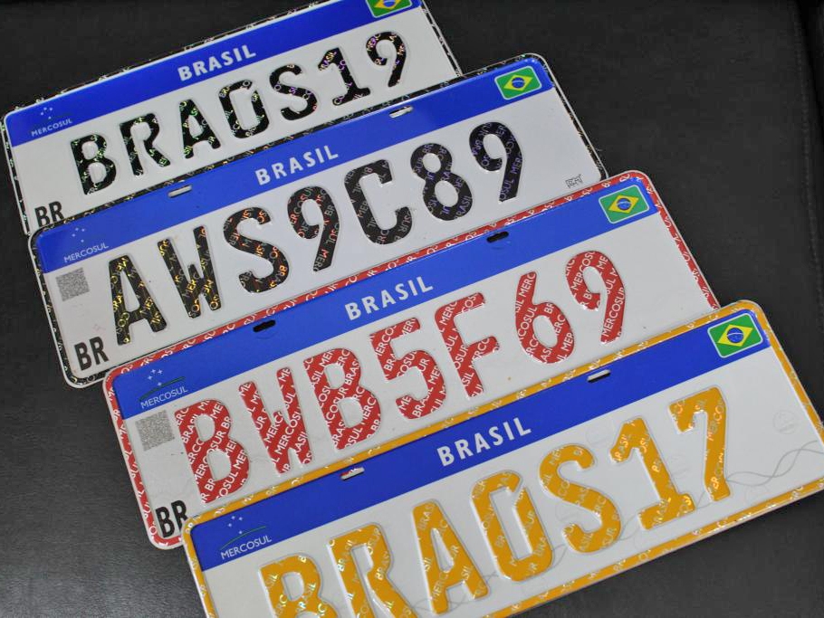 Saiba quais os casos obrigat�rios para o modelo de placa padr�o Mercosul 