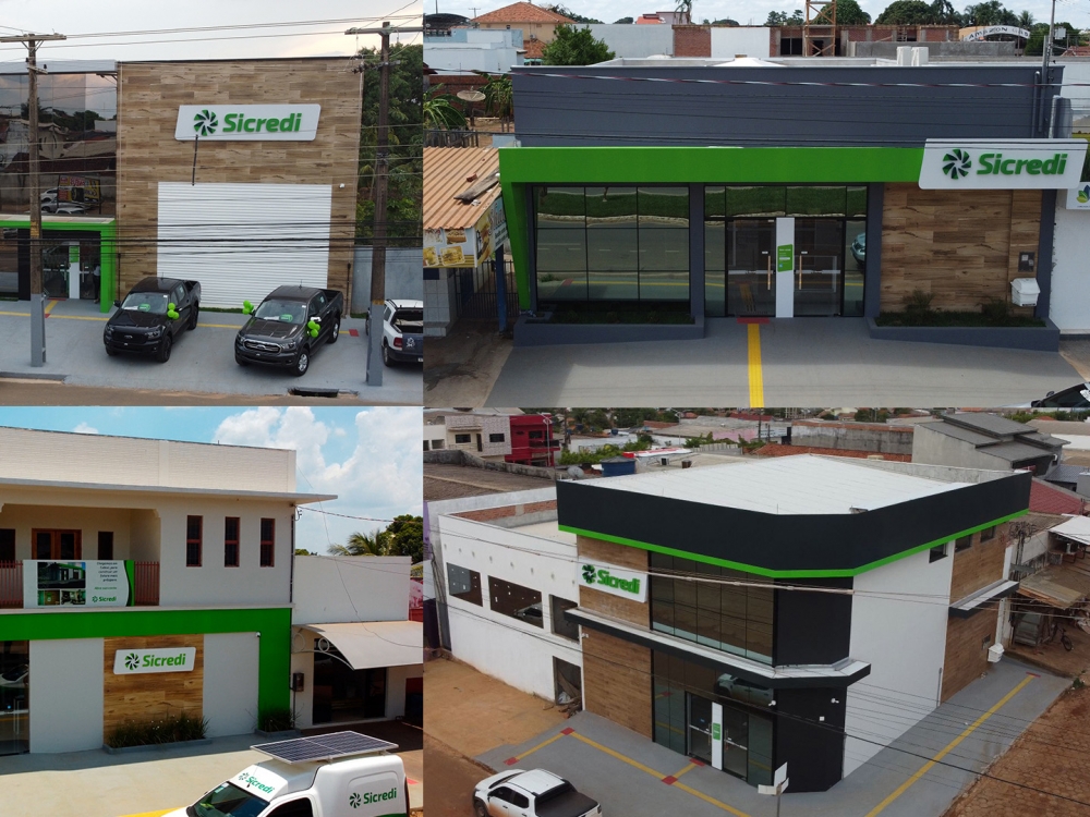 Expans�o: Sicredi inaugura 5 novas estruturas em Rond�nia somente no �ltimo trimestre de 20227