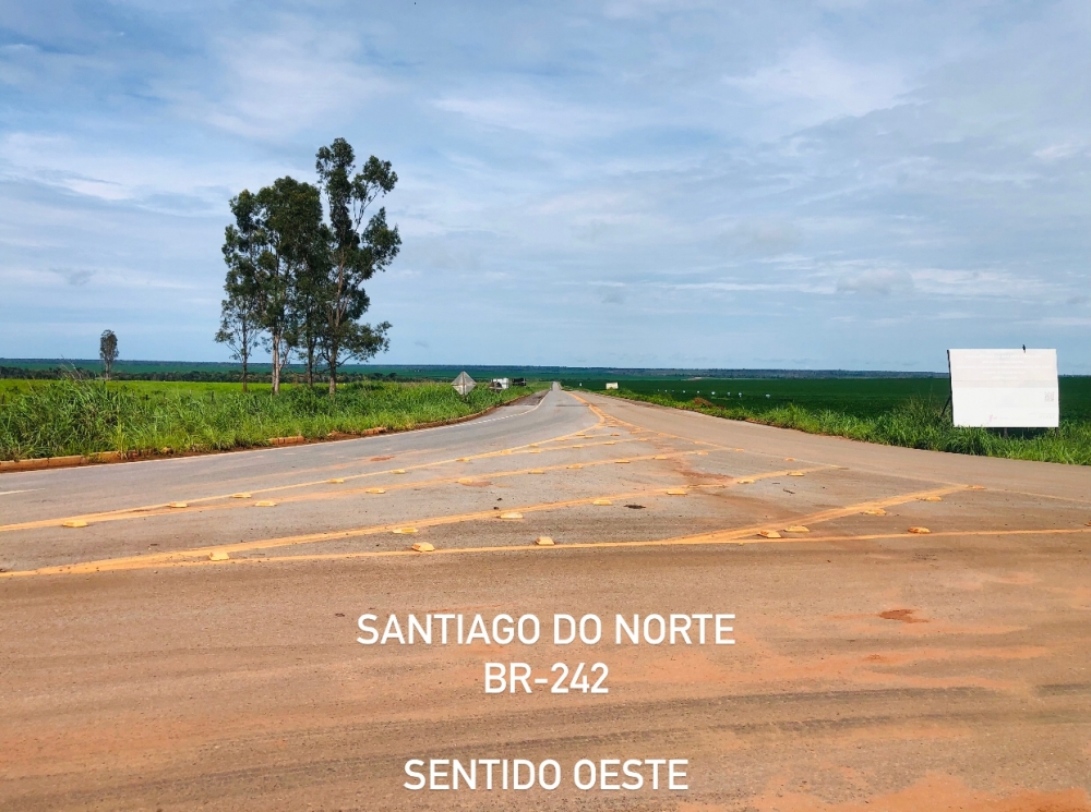 BR 242 deve receber obras de pavimenta��o