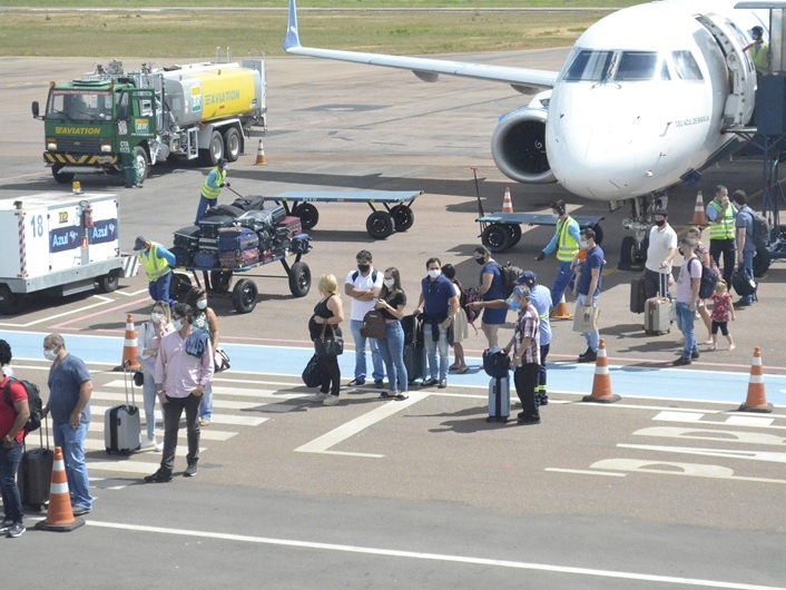 Aeroporto de Sinop atinge recorde hist�rico de movimenta��o de passageiros em 2022