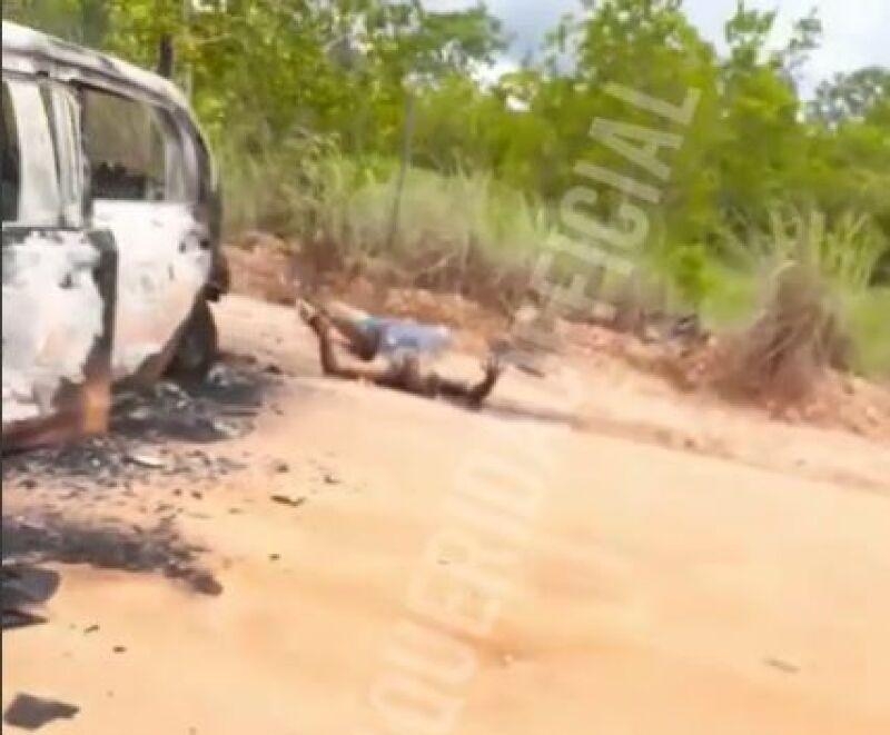 Homem � morto a tiros e tem corpo incendiado em Cuiab�