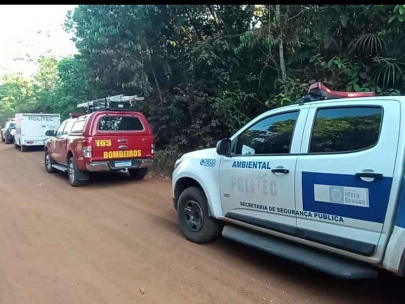 Homem � encontrado morto com m�os amarradas dentro de rio em Sinop
