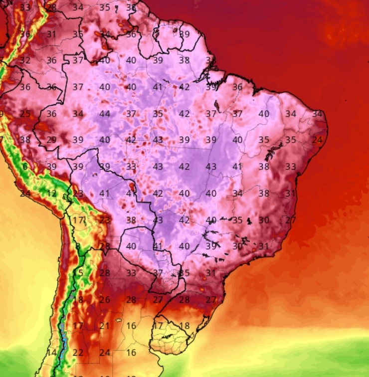 Energisa monitora alerta de calor extremo no Centro-Oeste