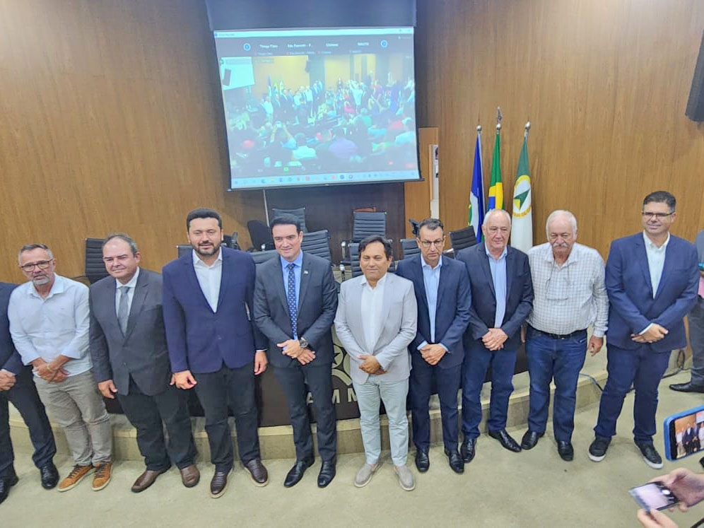 Prefeito de Primavera do Leste assume presid�ncia da AMM com o compromisso de ampliar o atendimento aos munic�pios