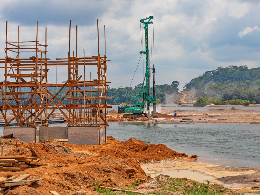 Maior ponte de Mato Grosso vai aproximar regi�es e permitir o desenvolvimento dos munic�pios