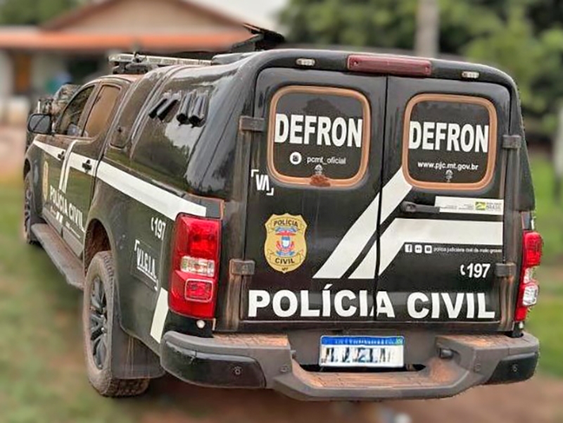 Ex-mulher de traficante que tinha fazenda na fronteira de MT � presa pela Pol�cia Civil no interior do Paran�