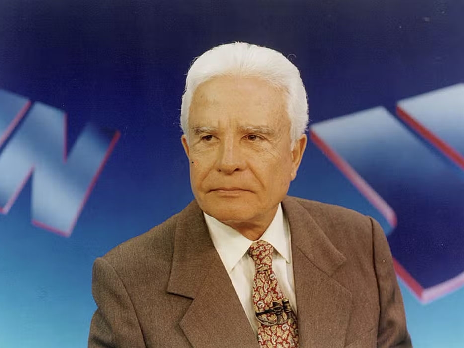 Morre aos 97 anos de idde o jornalista Cid Moreira, um dos rostos mais ic�nicos da televis�o brasileira
