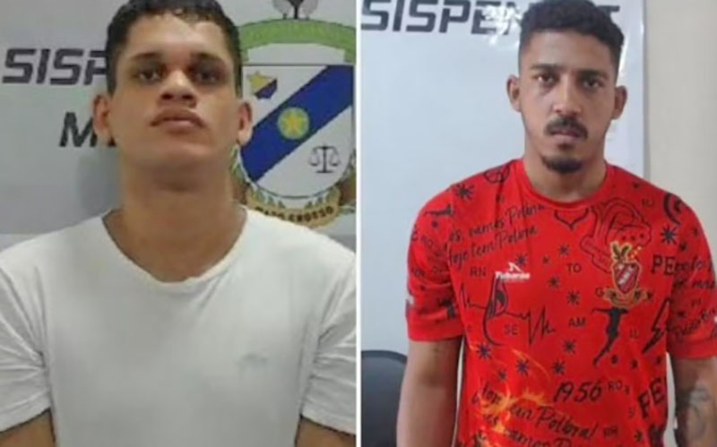 Dois presos fogem de penitenci�ria de Peixoto de Azevedo - MT - durante banho de sol