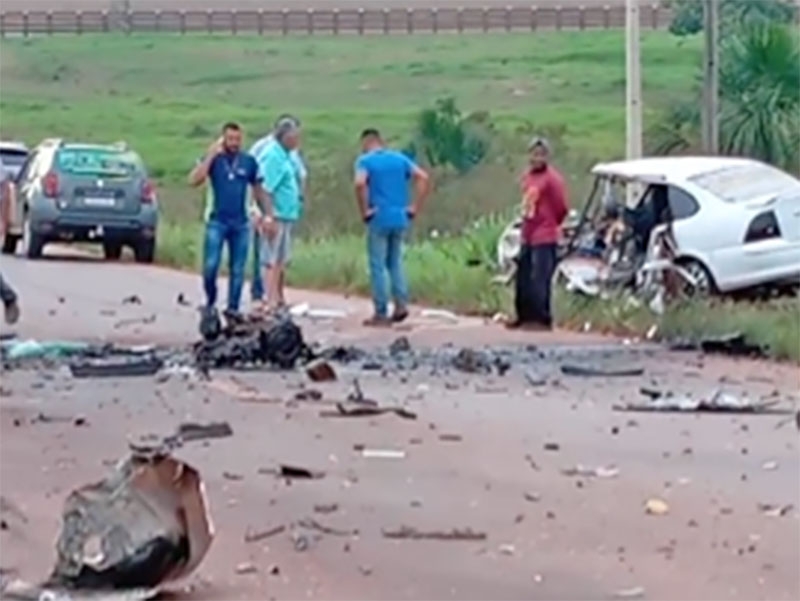 Colis�o frontal entre dois ve�culos na MT-170 resulta na morte de empres�rio em Ju�na