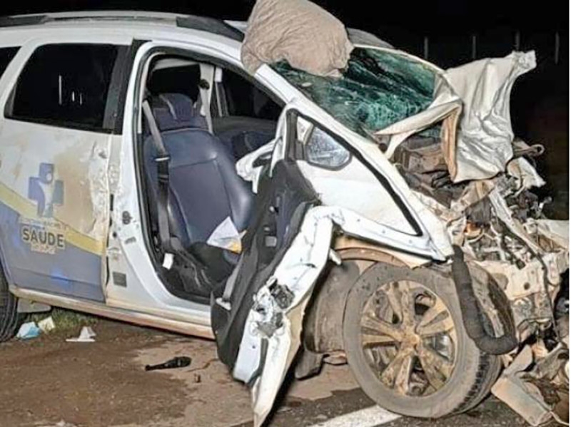 Acidente envolvendo carro de Prefeitura de Matup� com pacientes deixa um morto e cinco feridos 