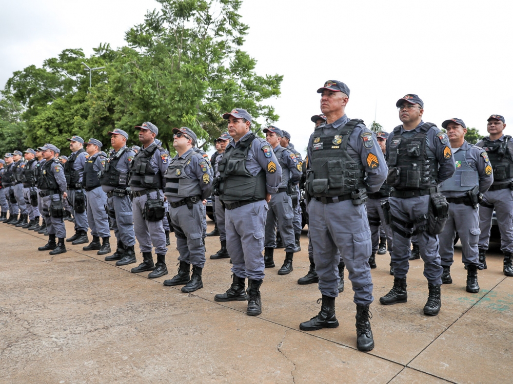  Pol�cia Militar refor�a policiamento nos 142 munic�pios com Opera��o For�a Total