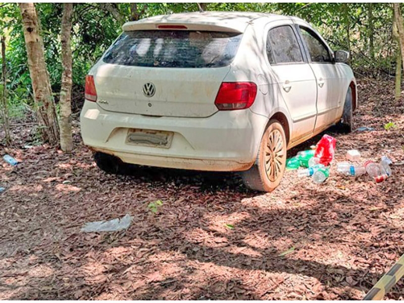 Corpo de homem � encontrado dentro de carro �s margens da BR-163 em Vera