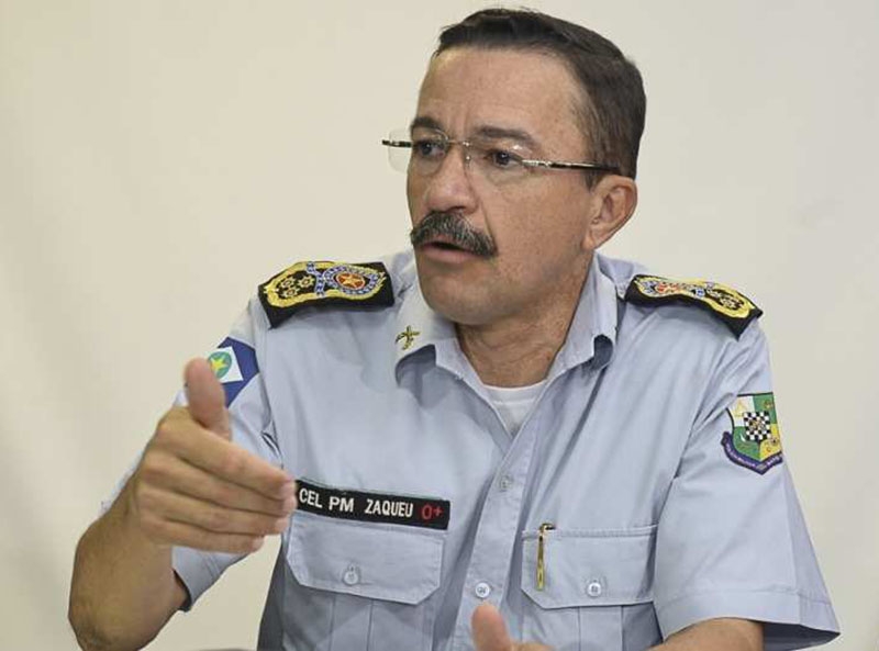 Com sa�de delicado, Coronel Zaqueu Barbosa � transferido para a reforma