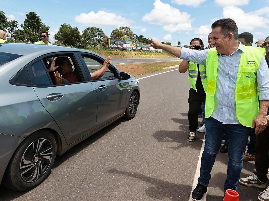  Com recursos pr�prios, Governo de MT entrega primeiros 100 quil�metros duplicados da BR-163