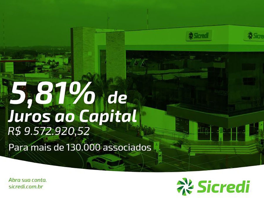 Associados da Sicredi Univales recebem mais de R$ 9,5 milh�es em juros ao Capital Social  