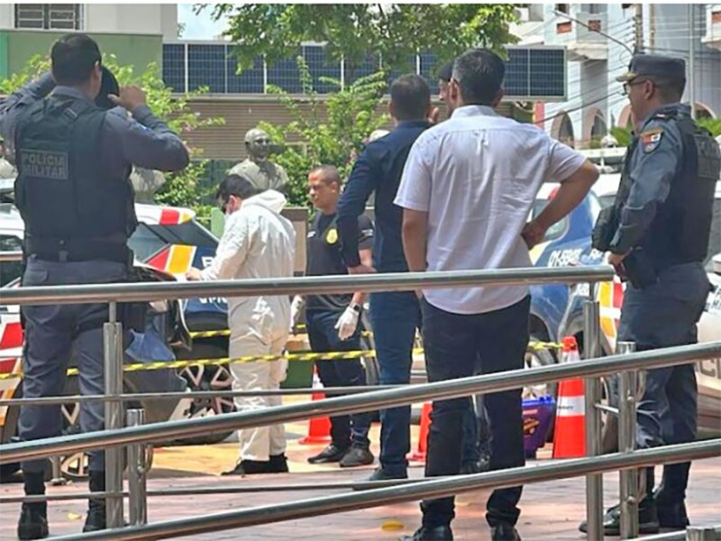 Homem encontrado morto em viatura da pol�cia em MT se trancou sozinho no porta-malas