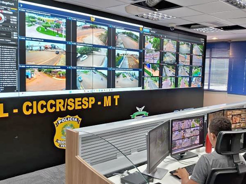 C�meras do Vigia Mais MT ajudam na recupera��o de 146 ve�culos e geram preju�zo de R$ 7,7 milh�es �s fac��es criminosas