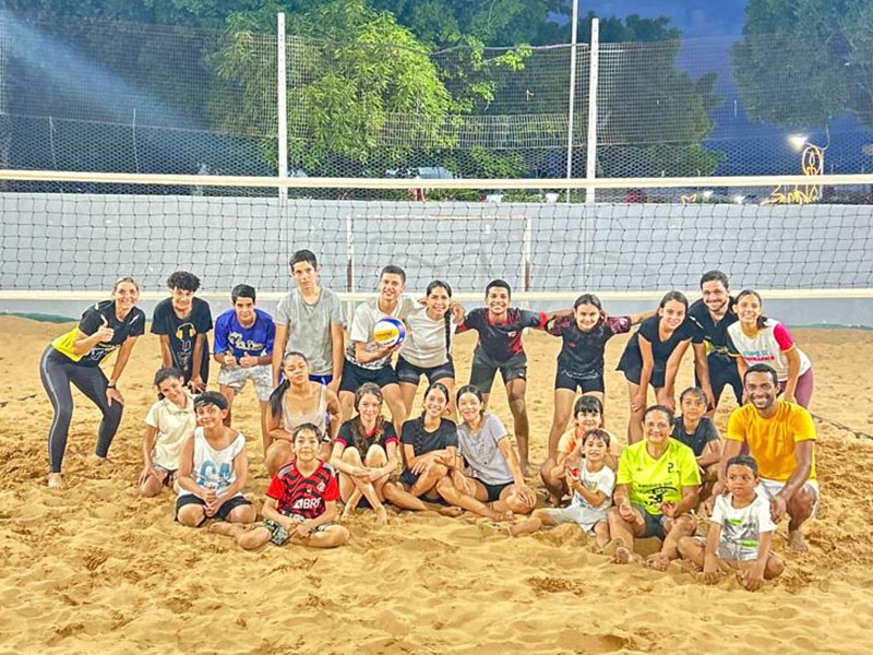 Presidente da Associa��o Amigos do V�lei de Juara detalha aplica��o de recurso doado pelo Lions Clube
