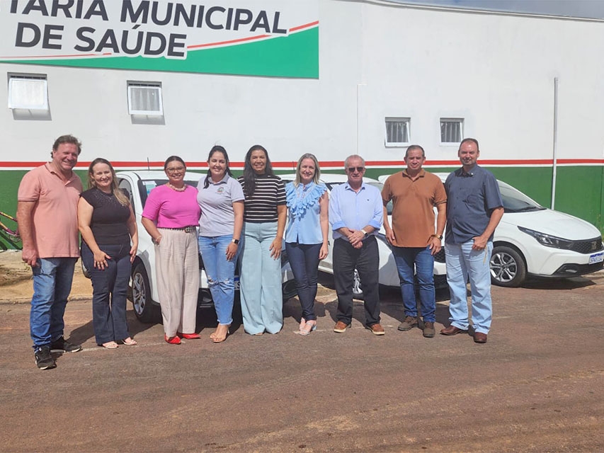 Secretaria de Sa�de de Juara recebe tr�s ve�culos novos para refor�ar a Aten��o B�sica