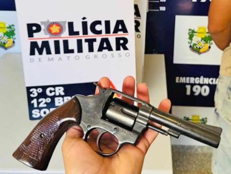 Rev�lver � encontrado na mochila de aluna de 8 anos em escola de Sorriso