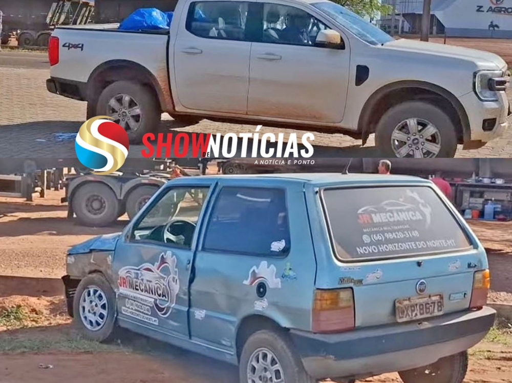 Dois acidentes s�o registrados em pouco mais de uma hora em Novo Horizonte do Norte