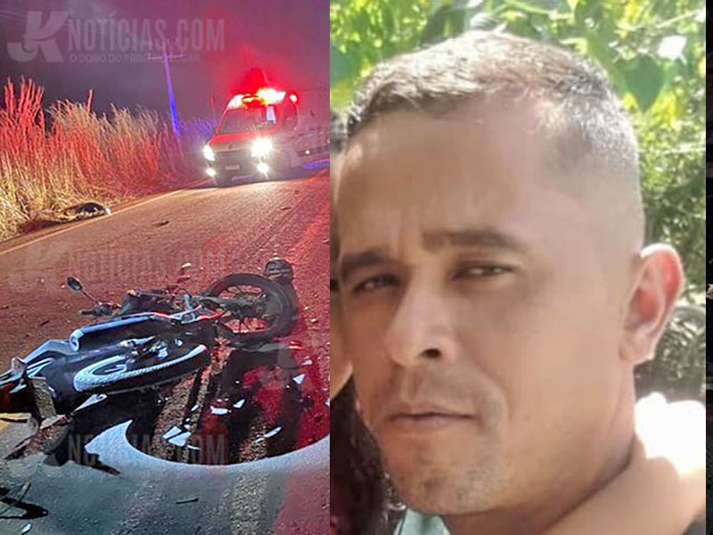 Juarense morre ao bater de moto contra traseira de caminh�o parado na MT 242, em Ipiranga do Norte