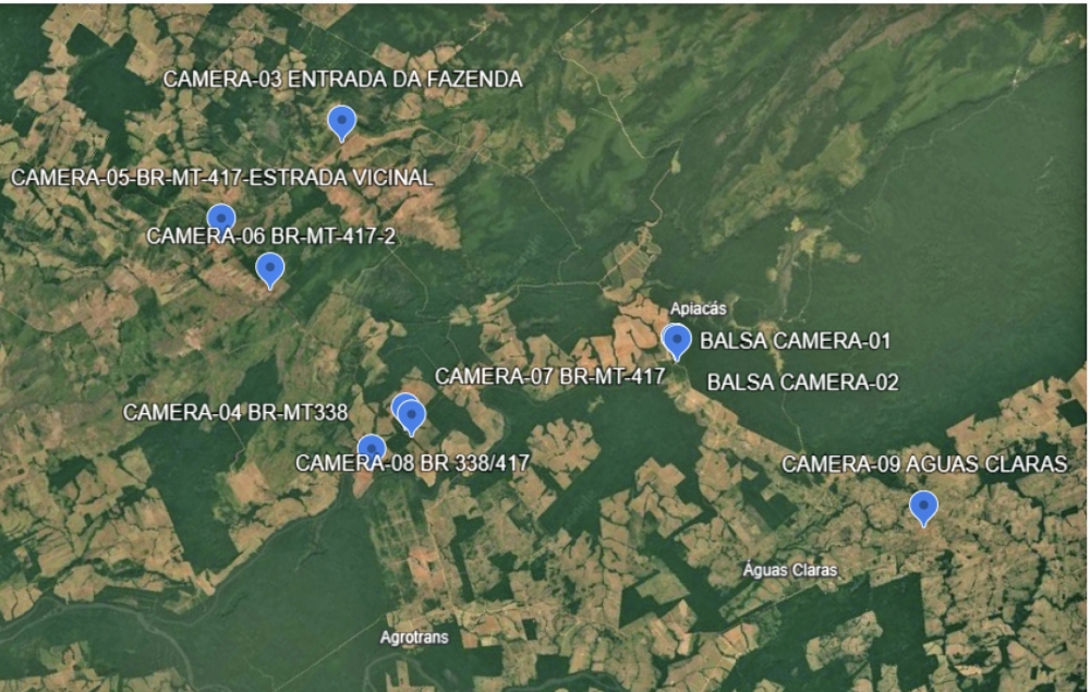 Emprs�rios se unem por seguran�a: 40 c�meras ser�o instaladas de �guas Claras em dire��o � Paranorte