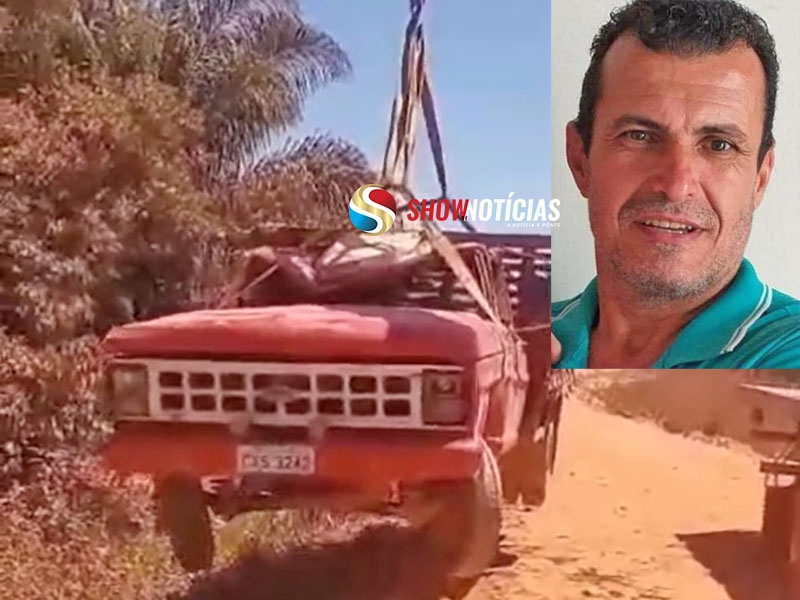 Motorista relata como caminhonete tombou em c�rrego na estrada da Esperancinha: `Foi livrametno de Deus�