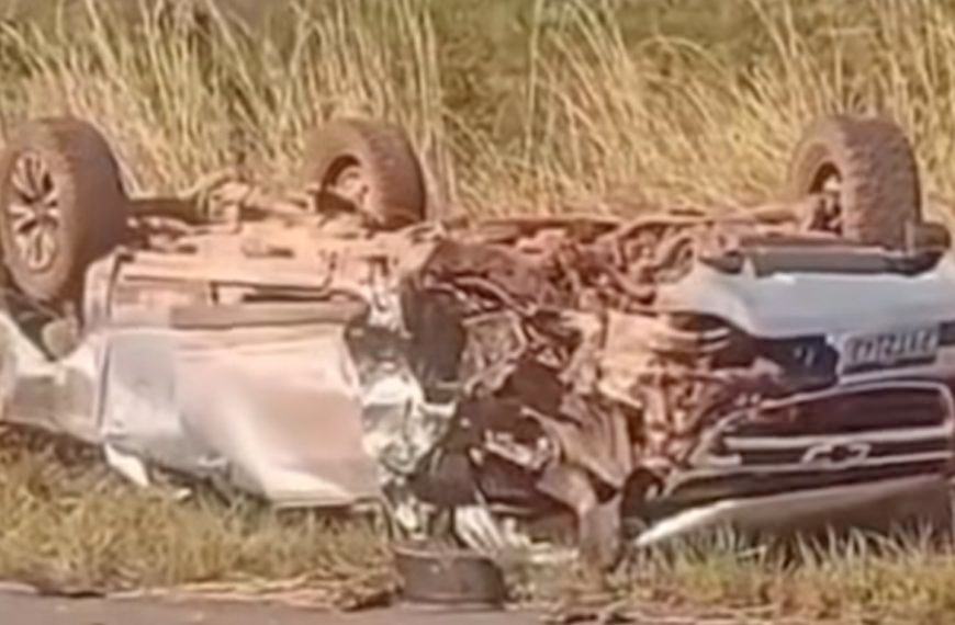 Prefeita de Bar�o de Melga�o se envolve em grave acidente na MT-040; motorista morre ap�s batida