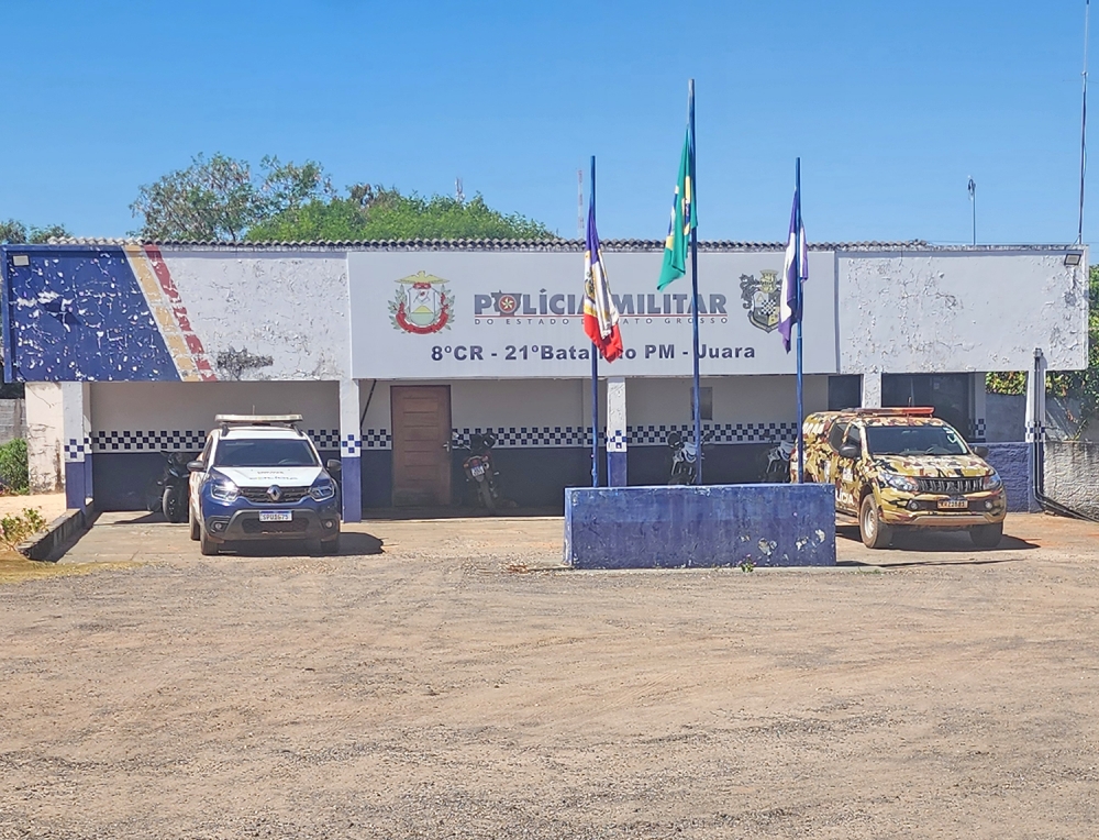 Pol�cia Militar interv�m em desentendimento familiar no bairro Portal das Flores em Juara