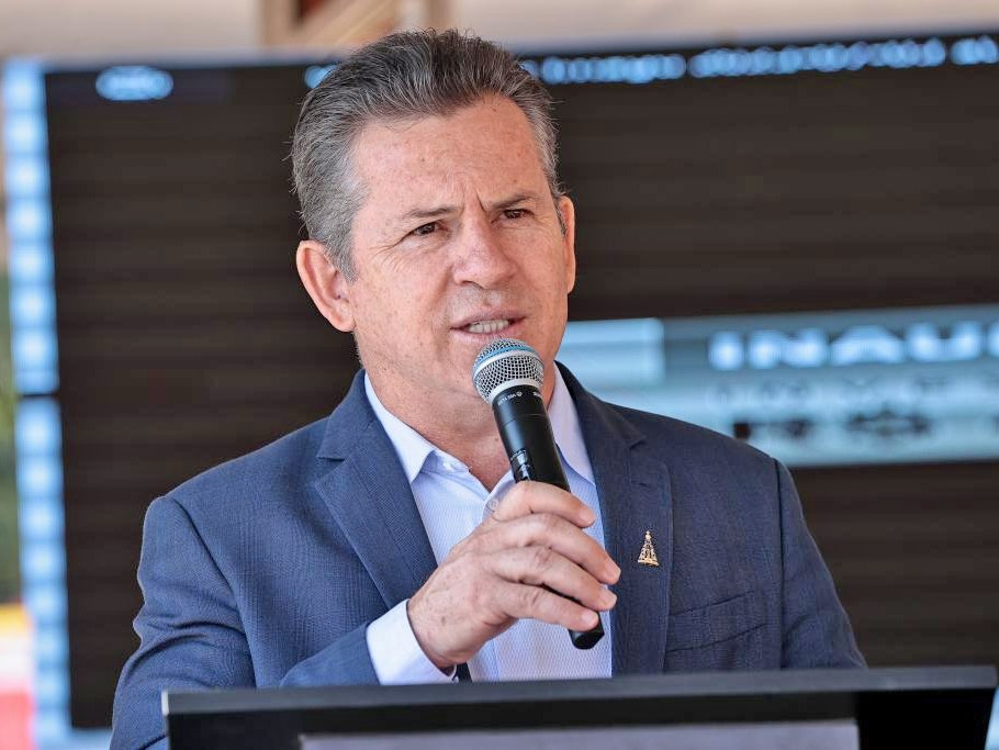 Governador Mauro Mendes sofre acidente em vistoria no Parque Novo Mato Grosso