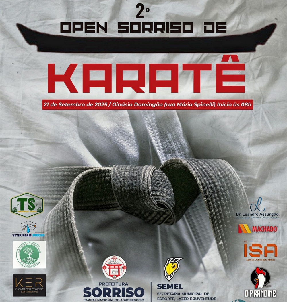 Karatecas de Juara disputam 2� Open de Karat� em Sorriso neste fim de semana
