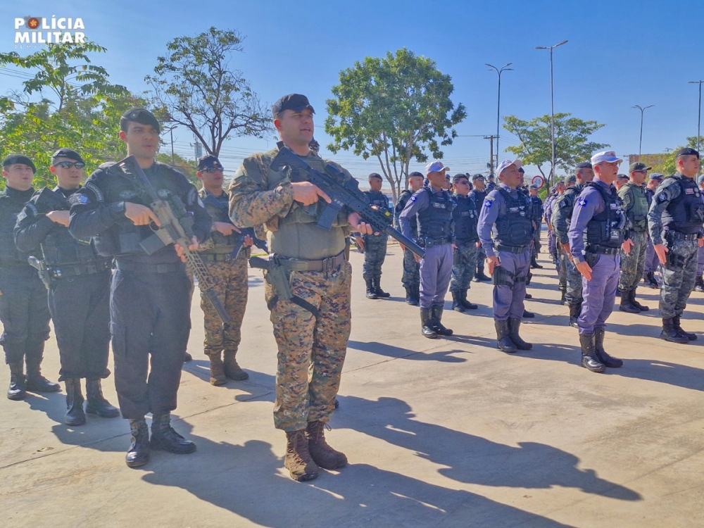Pol�cia Militar deflagra Opera��o For�a Total nos 142 munic�pios de Mato Grosso