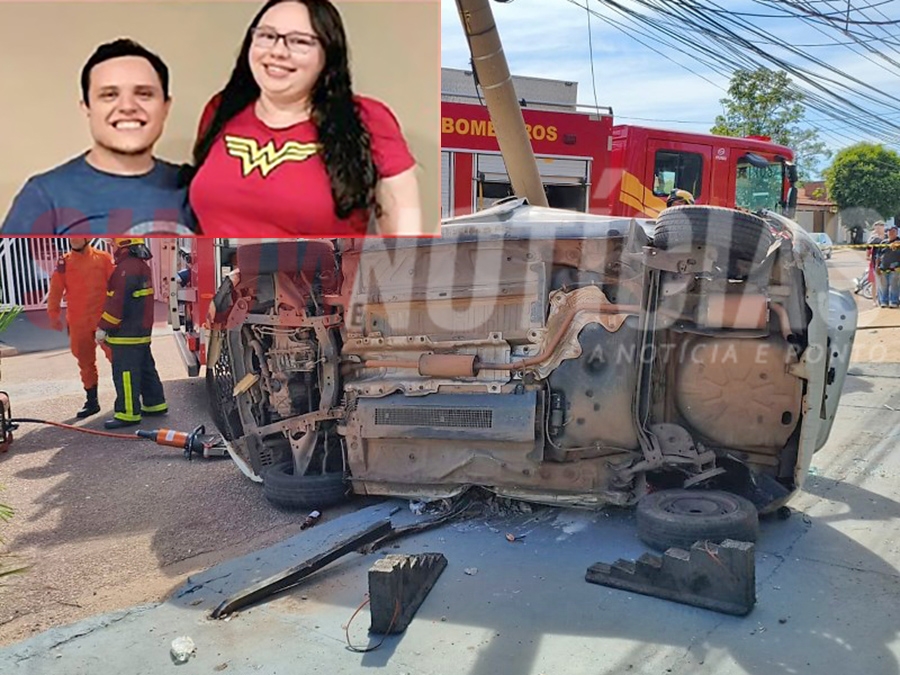 Casal morto em acidente em Cuiab� estava sendo perseguido ap�s briga de tr�nsito