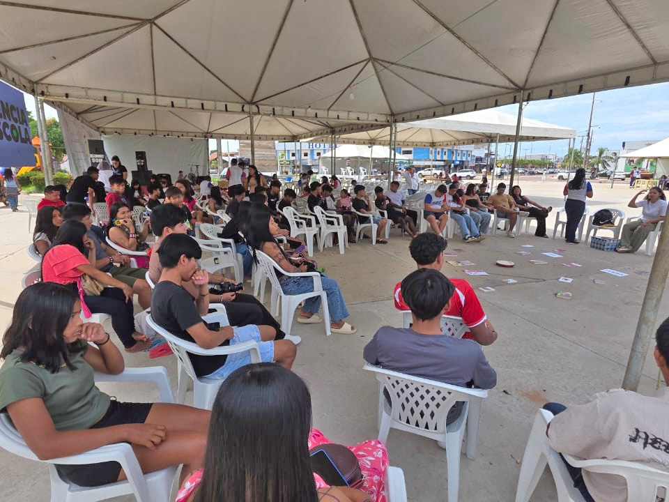 Jornada dos Povos do Brasil re�ne atividades culturais, cient�ficas e pedag�gicas na Pra�a dos Trabalhadores em Juara