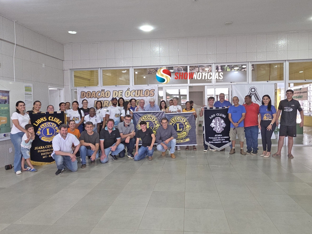 Projeto de doa��o de �culos para perto beneficia 810 pessoas em Juara