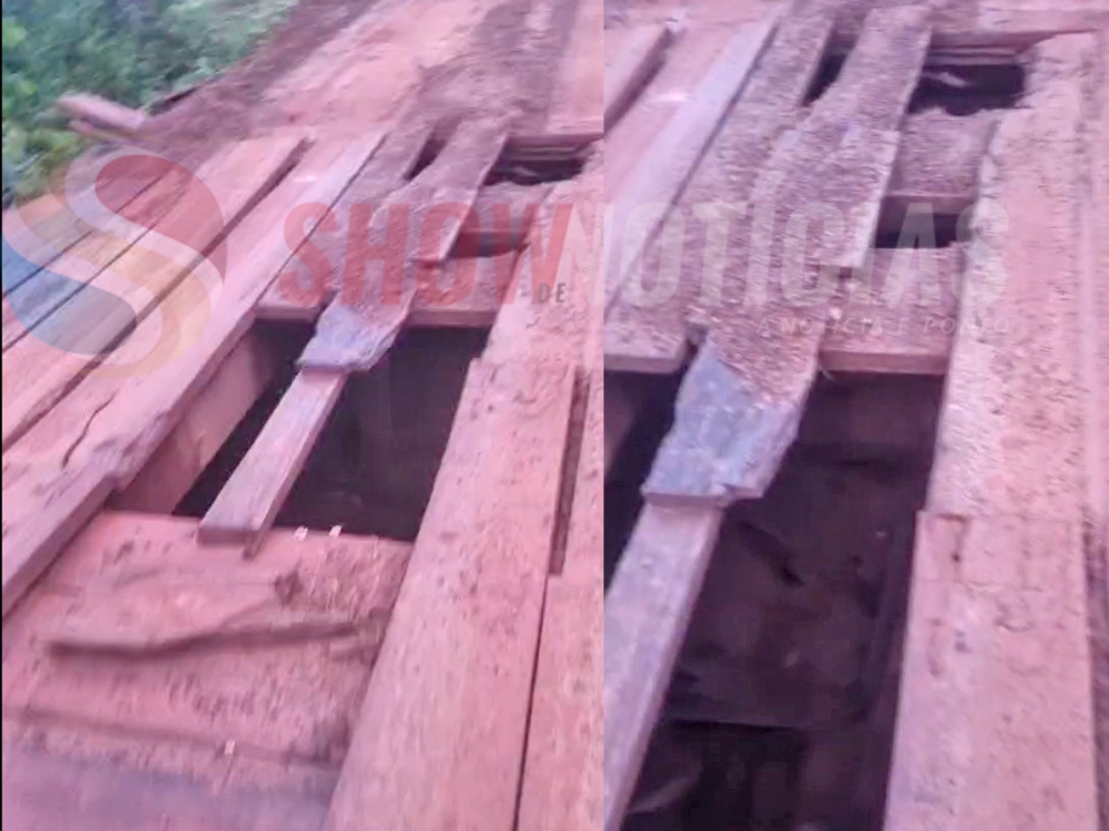 Moradores de Itapi�na cobram recupera��o de ponte danificada e alertam para risco de acidentes