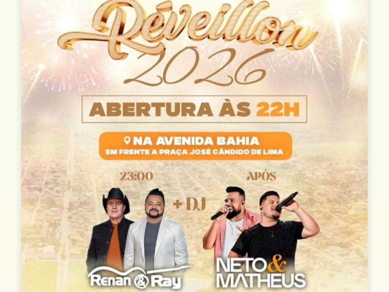 Dupla Renan e Ray � anunciada em Limeira do Oeste e gera d�vidas sobre show de R�veillon em Juara