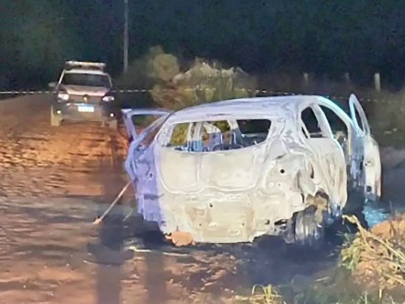 Suspeito de participar de homic�dio onde carro e corpo foram queimados � preso pela PM em Sinop