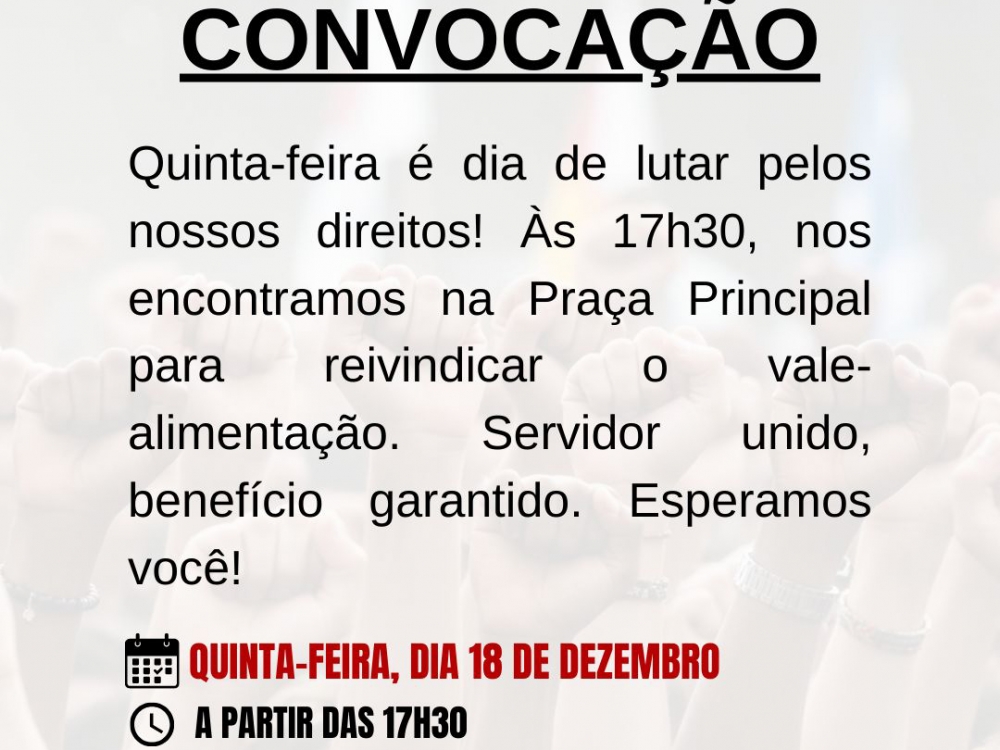 Servidores da prefeitura de Juara se mobilizam por vale-alimenta��o ap�s benef�cio aprovado na C�mara