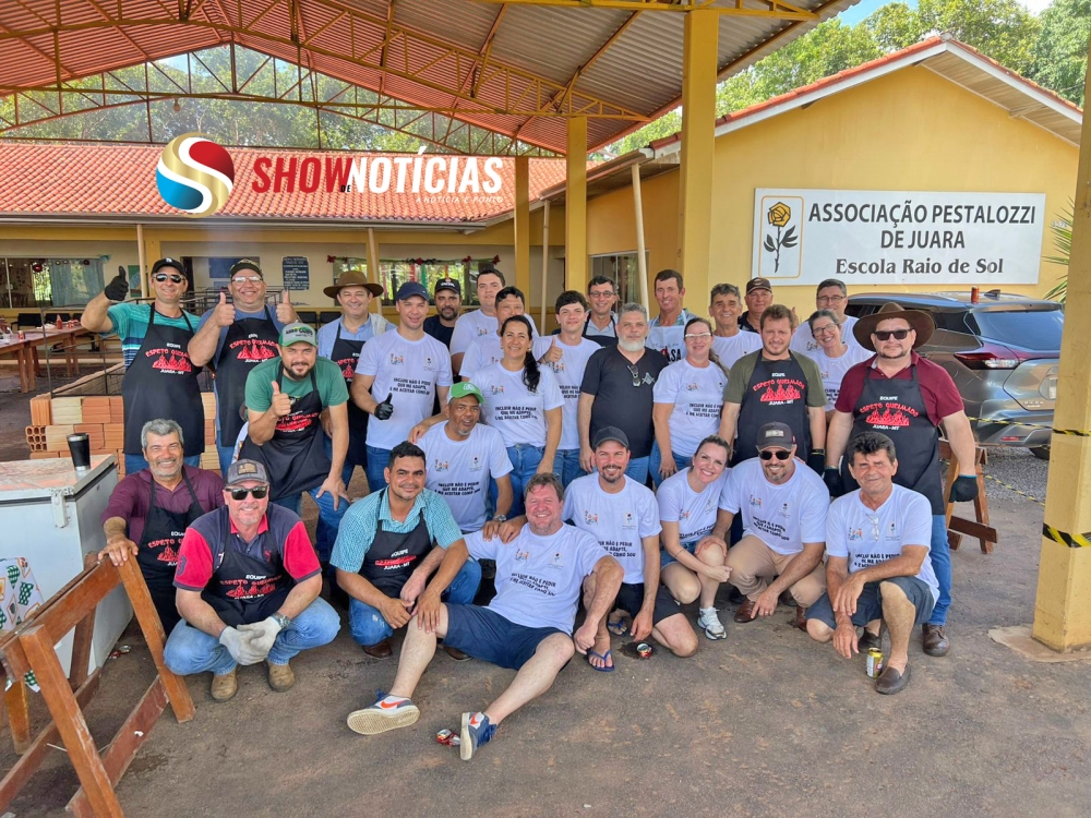 Churrasco beneficente da Pestalozzi arrecada mais de R$ 40 mil em prol da Escola Raio de Sol