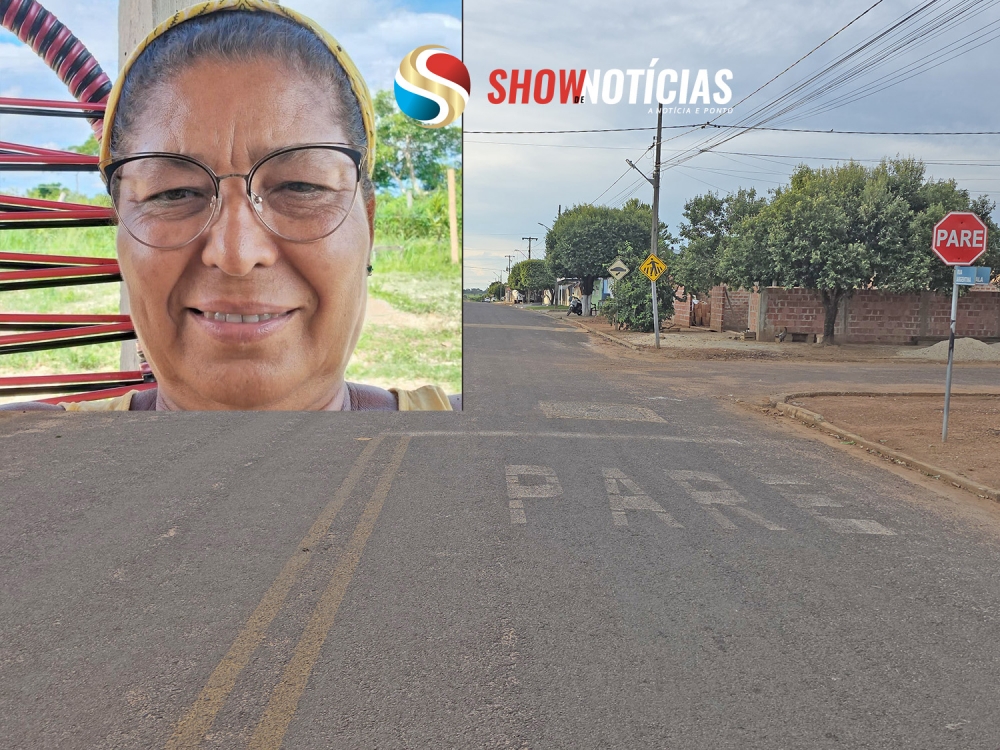 Idosa tem costela fraturada em acidente no Jardim Am�rica e condutor foge sem prestar socorro