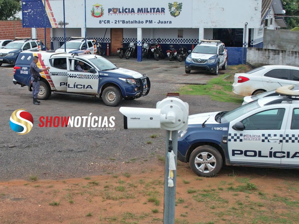 Ve�culo locado em SP � apreendido em Juara como furto e PM registra Maria da Penha,  porte de arma e apreens�o de drogas.