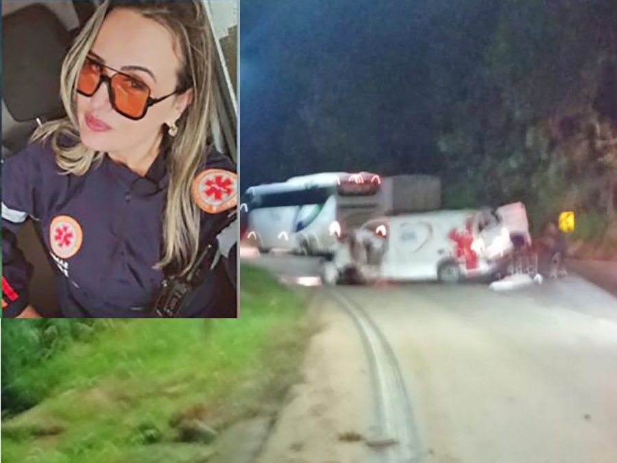 Profissional do Samu de Rondon�polis morre ap�s acidente na Serra de S�o Vicente