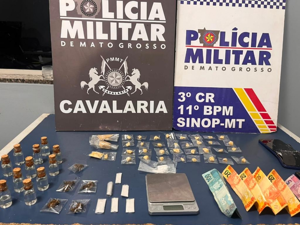 Pol�cia Militar prende nove criminosos suspeitos de latroc�nio contra idoso em Sinop