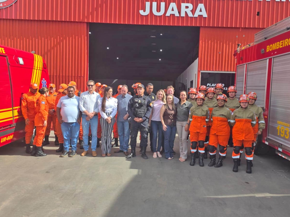 SAMU e Corpo de Bombeiros iniciam atua��o integrada para fortalecer atendimento de urg�ncia em Juara