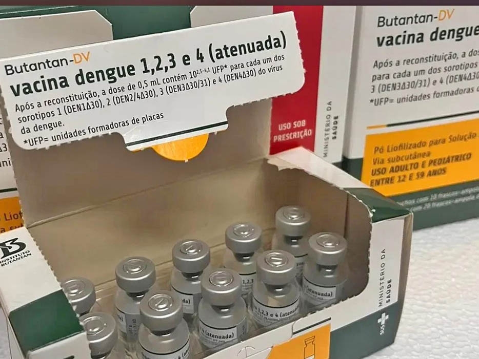 Governo suspende uso da vacina do Butantan contra a dengue; 2 mortes s�o investigadas