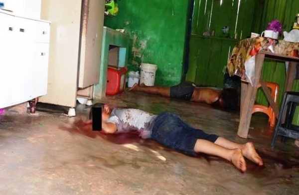 Pol�cia Civil procura homem que matou m�e e filho de 7 anos degolados em Mato Grosso
