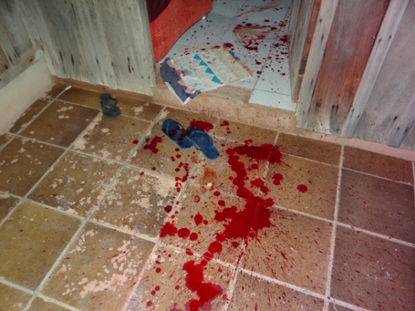 Jovem de 16 anos � assassinado a facadas no Bairro da Creche em Juara.